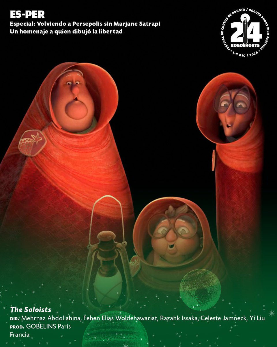 bogoshorts's tweet photo. 🎥 Noon, the Bread from Tehran — Dir. Roshanak Roshan 🇫🇷

🎥 The Soloists — Dir. Mehrnaz Abdollahinia, Feben Elias Woldehawariat, Razakh Issaka, Celeste Jamneck, Yi Liu 🇫🇷

🎥 Our Uniform — Dir. Yegane Moghaddam 🇮🇷

🎥 End of summer — Dir. Tara Attarzadeh 🇮🇷 https://t.co/rsXCug81BT