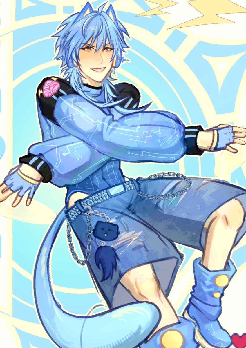 suiseian_'s tweet photo. cybercat aoba https://t.co/dOuCIgrt20