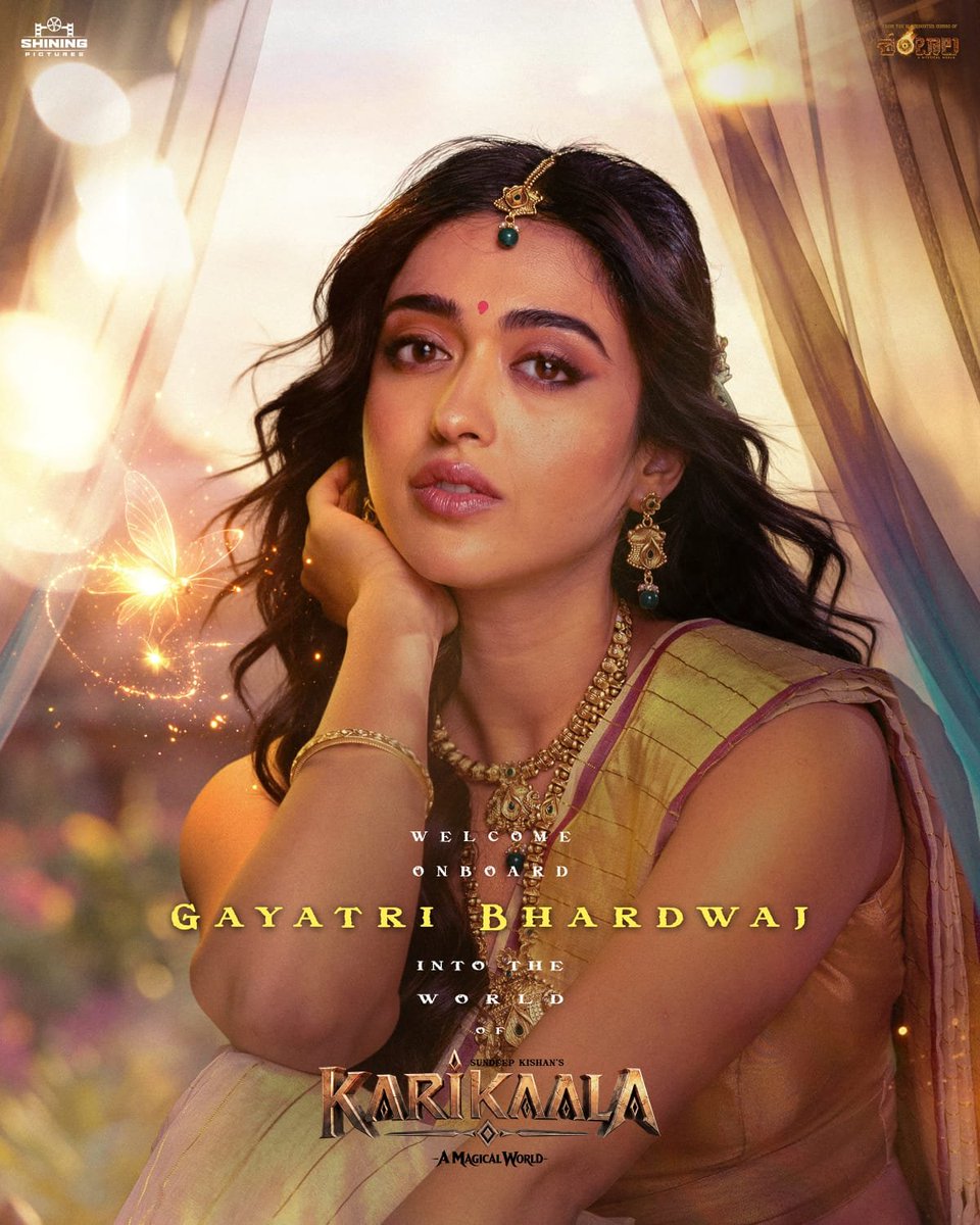 Tonyx21ap's tweet photo. #GayatriBhardwaj ❤️‍🔥 #Karikaala lo ee beauty entry special ga undabothundhi 🔥 Waiting to see her on screen!

@SundeepKishan

📅 Chapter 1 — 02 July 2027 📅 Chapter 2 — 28 October 2027

#Karikaala https://t.co/Ul6gyKloSw
