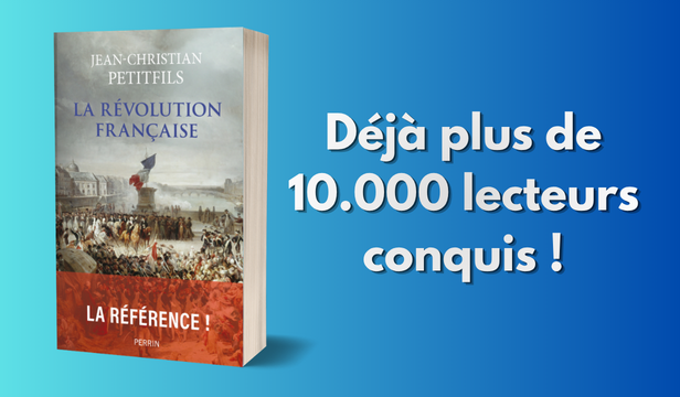 EditionsPerrin's tweet photo. 📚 Déjà plus de 10 000 lecteurs conquis !

Fierté de voir cet ouvrage s’imposer comme une référence !

👉La Révolution française, de Jean-Christian Petitfils, disponible en librairie. https://t.co/uVdIzaPeZP