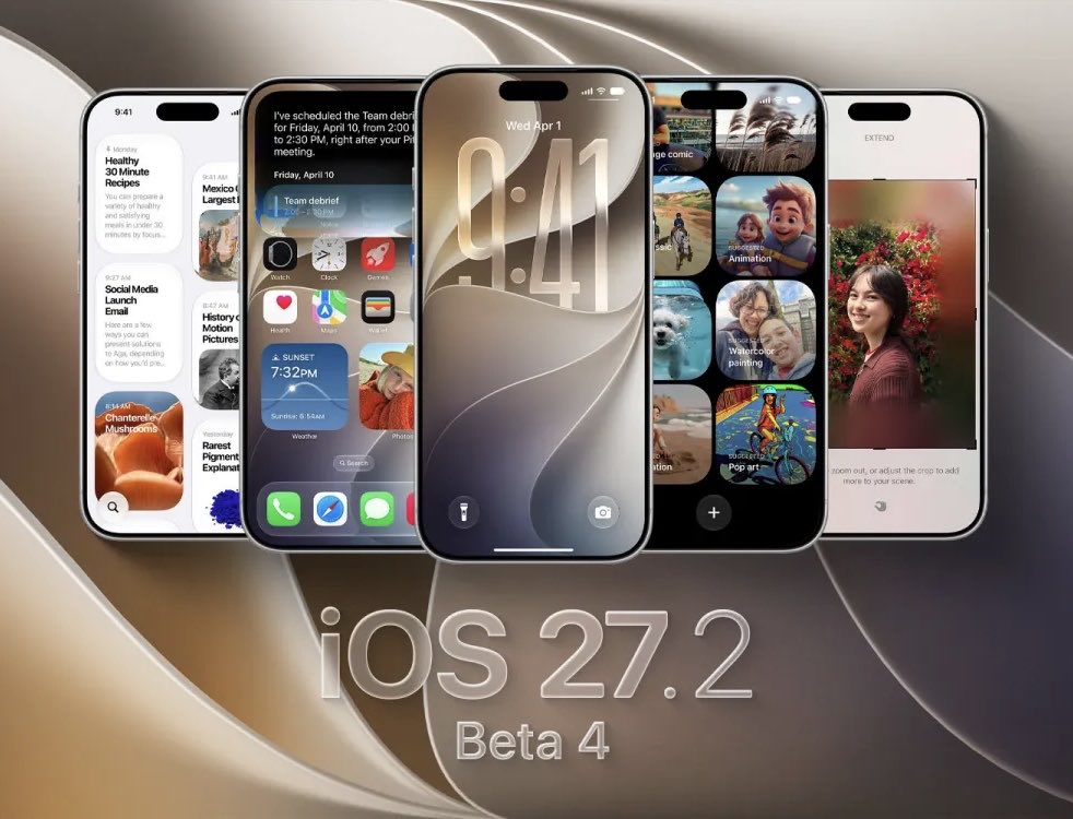 AppleExplosion's tweet photo. 🚨APPLE ВЫПУСТИЛА iOS 27.2 Beta 4 и другие новые прошивки! ⚙️ Что нового: https://t.co/ZUr4ezKM0Y

#ios27 #apple #iphone #ios26 #iphone18 #iphone20 #ios271 #ios272 #ios272beta #ios272beta5 #ios272beta4 #ios271beta #iphone18pro #iphone18promax #ios2701 #ios2671 https://t.co/RB9DoDDVWC
