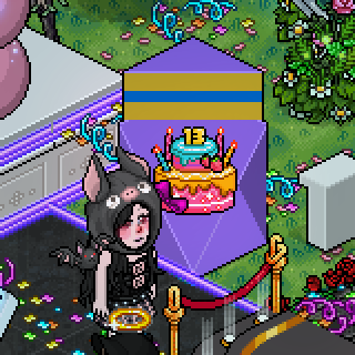caminosaturno's tweet photo. ¡Feliz 13.º aniversario, Habbace! | @Habbace 🥳

Primeras plaquitas de la semana de aniversario conseguidas, o al menos eso creo ya que está pendiente si mi trivia fue correcta 🤭 https://t.co/Jp6L4cLIe0