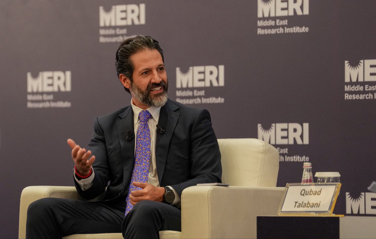 qubadjt's tweet photo. During my panel at the MERI Forum, I emphasized that Kurdistan’s future depends on addressing the challenges within our control: reforming governance, strengthening institutions, unifying our forces, and building genuine political partnership.

Our priority must be solutions, not political disputes. We need a stronger Kurdistan, a constitutional relationship with Baghdad, and a shared commitment to stability and peace across the region.