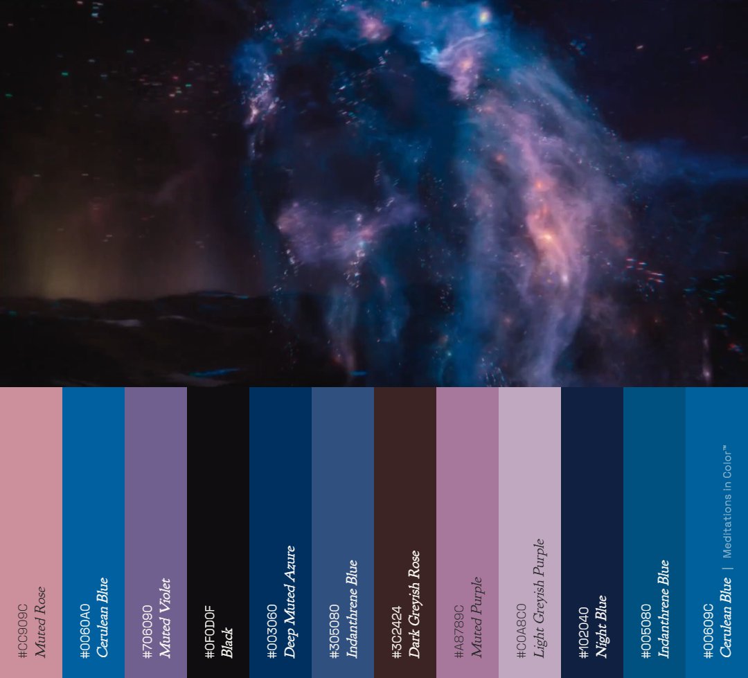MeditateColor's tweet photo. The Magician's Nephew is the Narnia prequel, published sixth but first in the story. Gerwig starts there, at the world's creation!

Distilled palettes from the trailer.

4 of 8 👇 https://t.co/hwqrdxfxwG