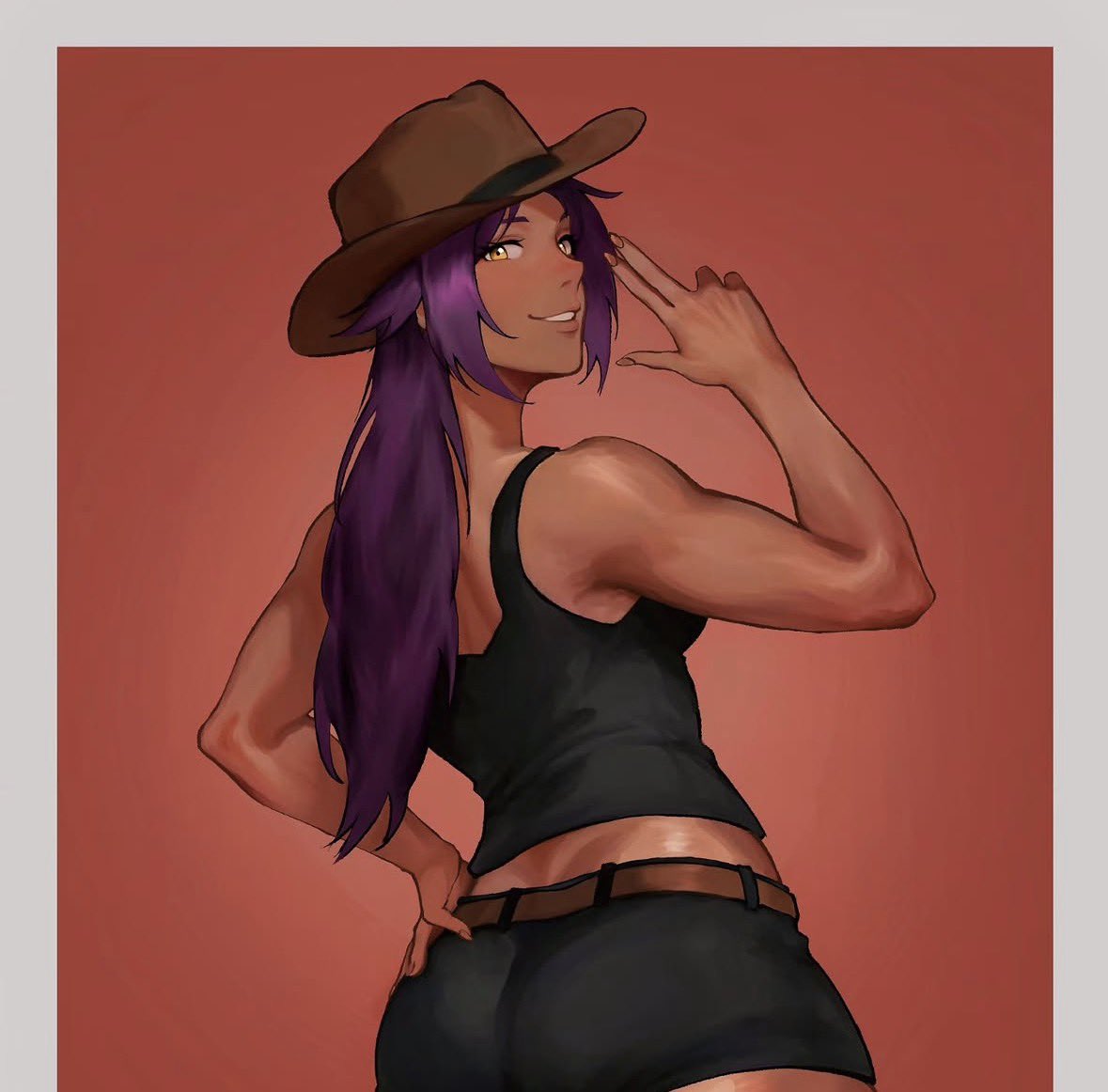 Yoririuu's tweet photo. guys i cant wait do my cowgirl yoruichi cosplay.. im gonna set it as my pfp once im done with it on here😭😭
(inspired by these pics)
*credits to whoever art https://t.co/zLuKJhdkHA