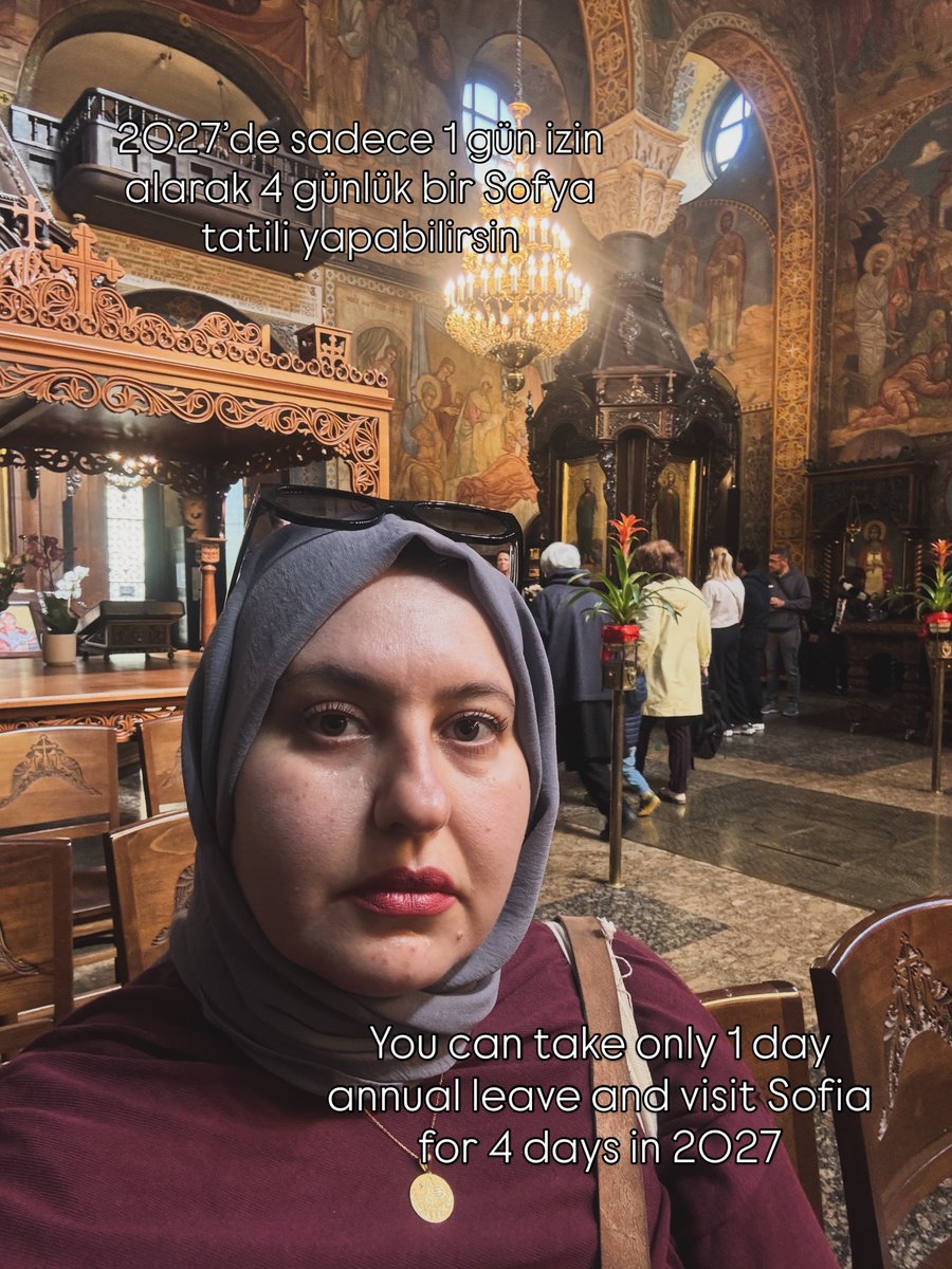 deniseauad's tweet photo. 23 Nisan tatiliyle 1 gün izin alıp Sofya’da 4 gün geçirebilirsin. İstanbul’dan trenle ulaşılabilen şehir; Alexander Nevski, Vitosha Bulvarı, Serdica kalıntıları ve tarihi yapılarıyla bütçe dostu bir kaçamak sunuyor. https://t.co/Je4OXHrGll