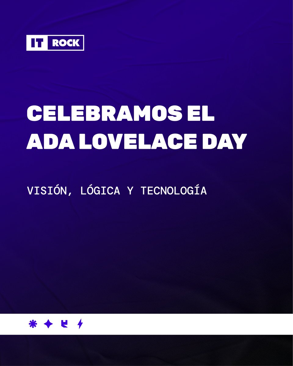 ITRockDigital's tweet photo. En este #AdaLovelaceDay, celebramos el origen del pensamiento analítico que guía nuestra forma de construir tecnología hoy. 🚀
#ITRock #AdaLovelace #AdaLovelaceDay #SoftwareEngineering #TechHistory #SoftwareArchitecture https://t.co/oThzwxhPJi
