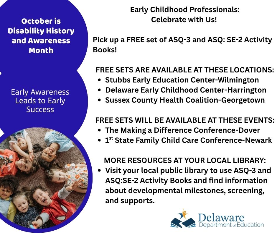 DEDeptofEd's tweet photo. Because early awareness and strong partnerships help children get the support they need to succeed. Together, we are building a Delaware where every child is seen, supported and given the opportunity to reach their full potential. https://t.co/rT4lt7ENpw