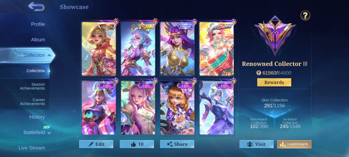 byycannn's tweet photo. Smurf
Mage Support
Angela Collector
Angela Star
Odette Zodiac
Epic Check Ss aja

#zonauangㅤ 

Wts wtb akun ml acc mole mlbb https://t.co/xjhmSsjUyI