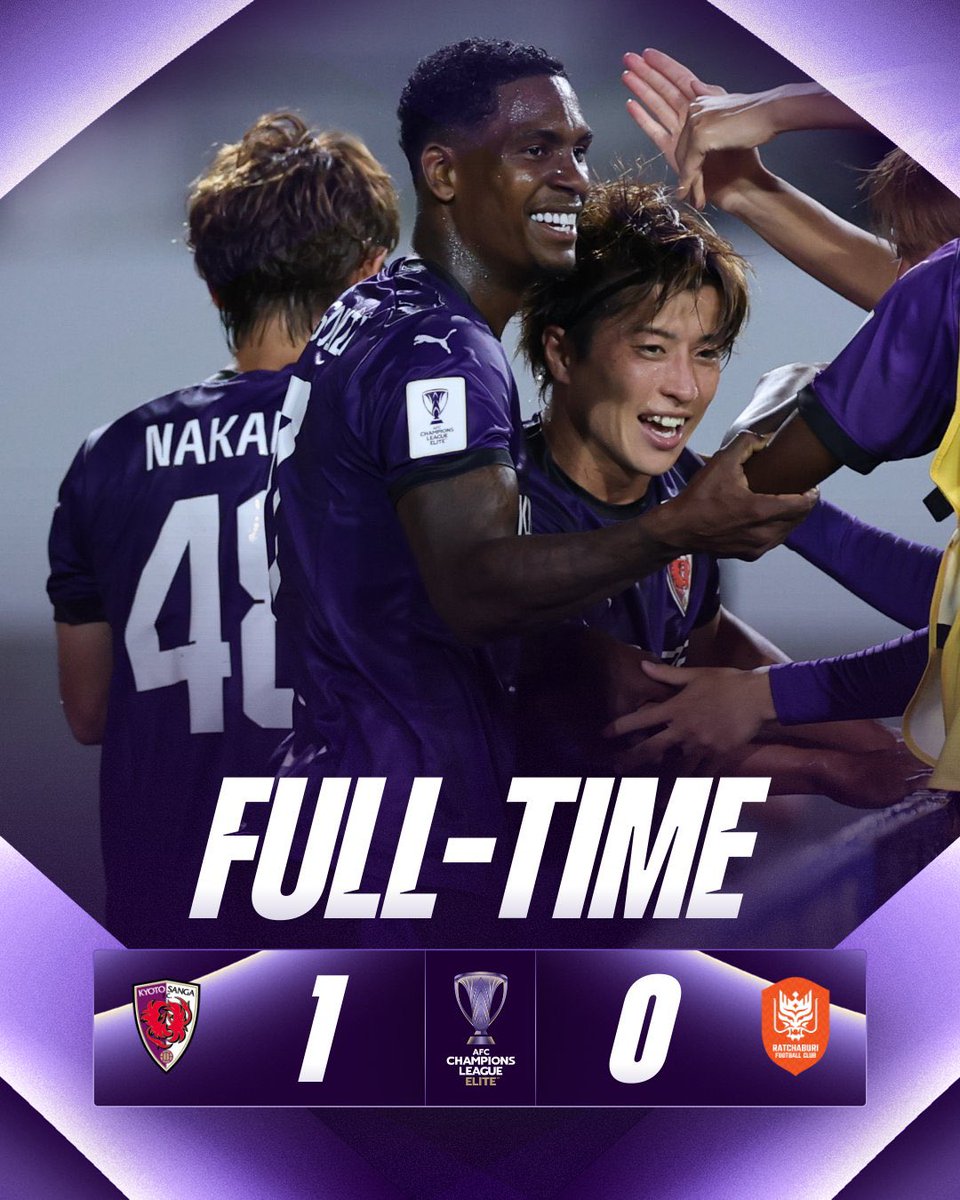 SamuraisFC_'s tweet photo. 🌏🇯🇵 Representantes de la #JLeague en la 2ª jornada de la #ACLElite:

✅ Newcastle Jets 1-3 GAMBA OSAKA

✅ KYOTO 1-0 Ratchburi

✅ Cong An Ha Noi 0-1 KASHIMA

Pleno de 3 victorias para los equipos japoneses.

Mañana juegan Vissel Kobe (Jeonbuk) y Kashiwa (Port MTI). https://t.co/wCoPIGmmJZ