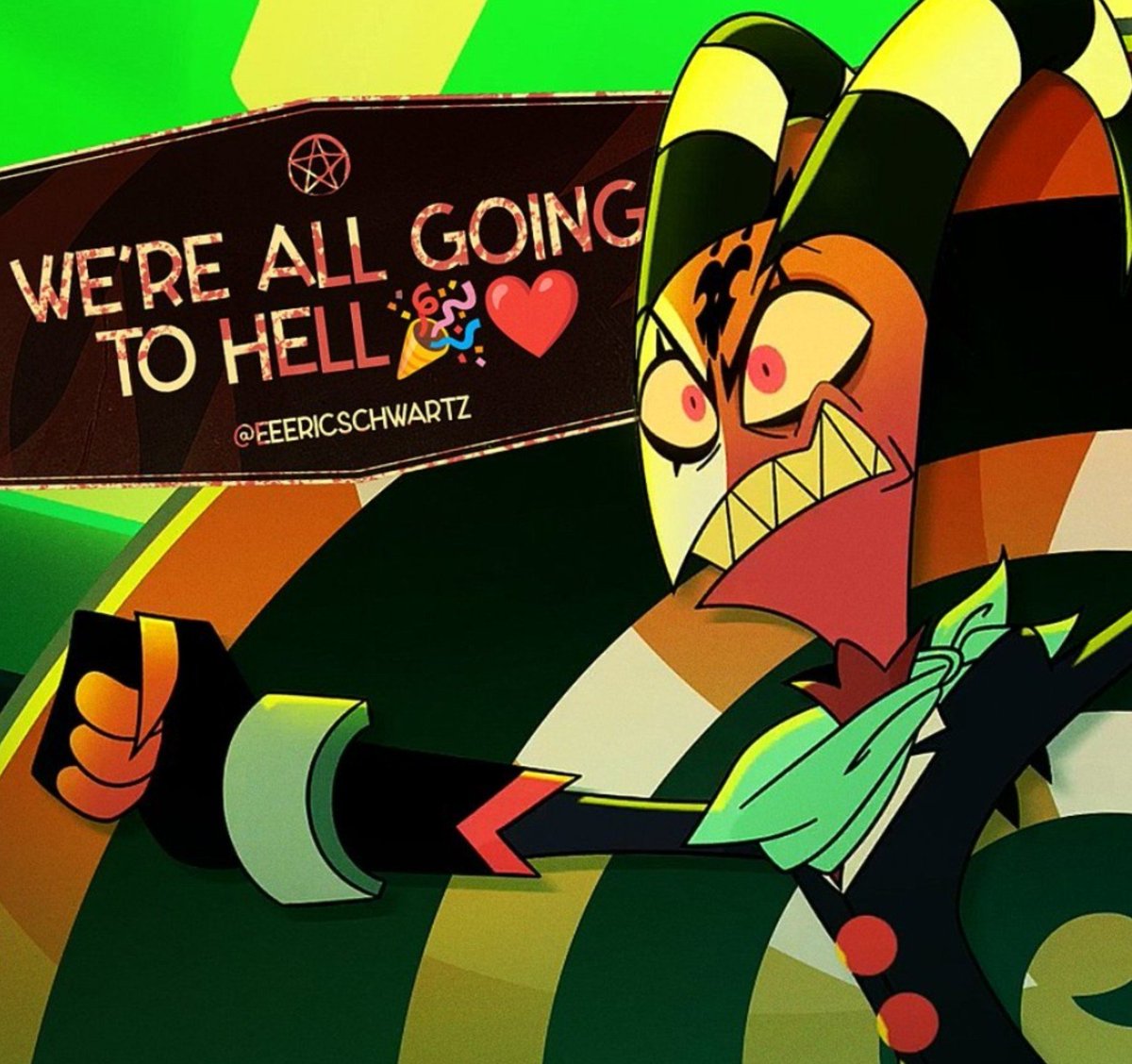 Demonalchemist7's tweet photo. Has Blitzo been kidnapped? 😱 https://t.co/TNZlqTwdGi