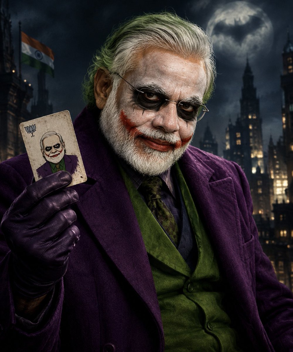 AtharvAgrallpr's tweet photo. Batman required to fight a joker https://t.co/GJh8zoY5Dg