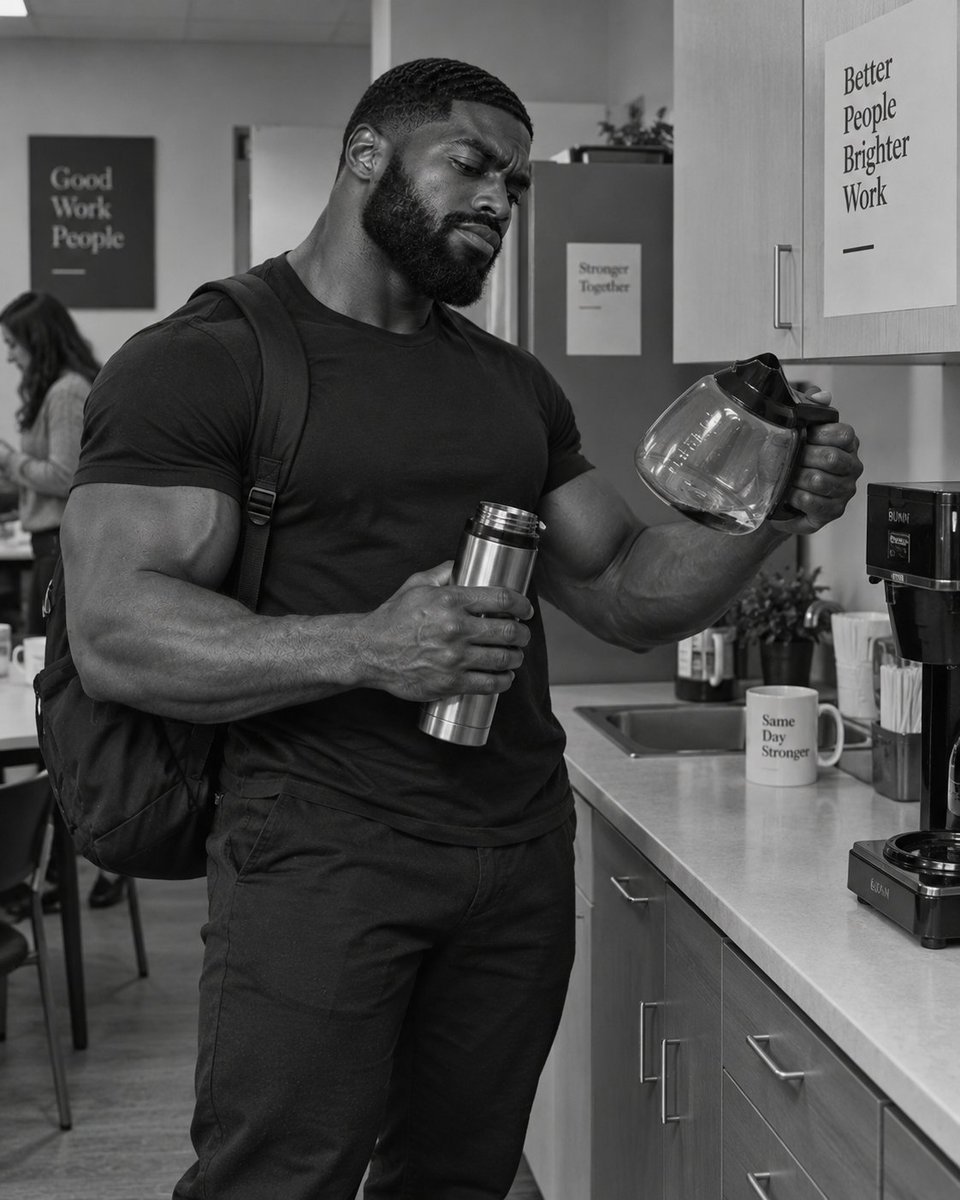 EXPOSSIVE's tweet photo. Coffee. 

#BlackChad #GigaChad #ReactionMeme #Memes https://t.co/rOBRIWGhlk