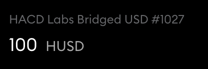 hacdlabs's tweet photo. $HUSD 👀 https://t.co/PCSv2hHZCa