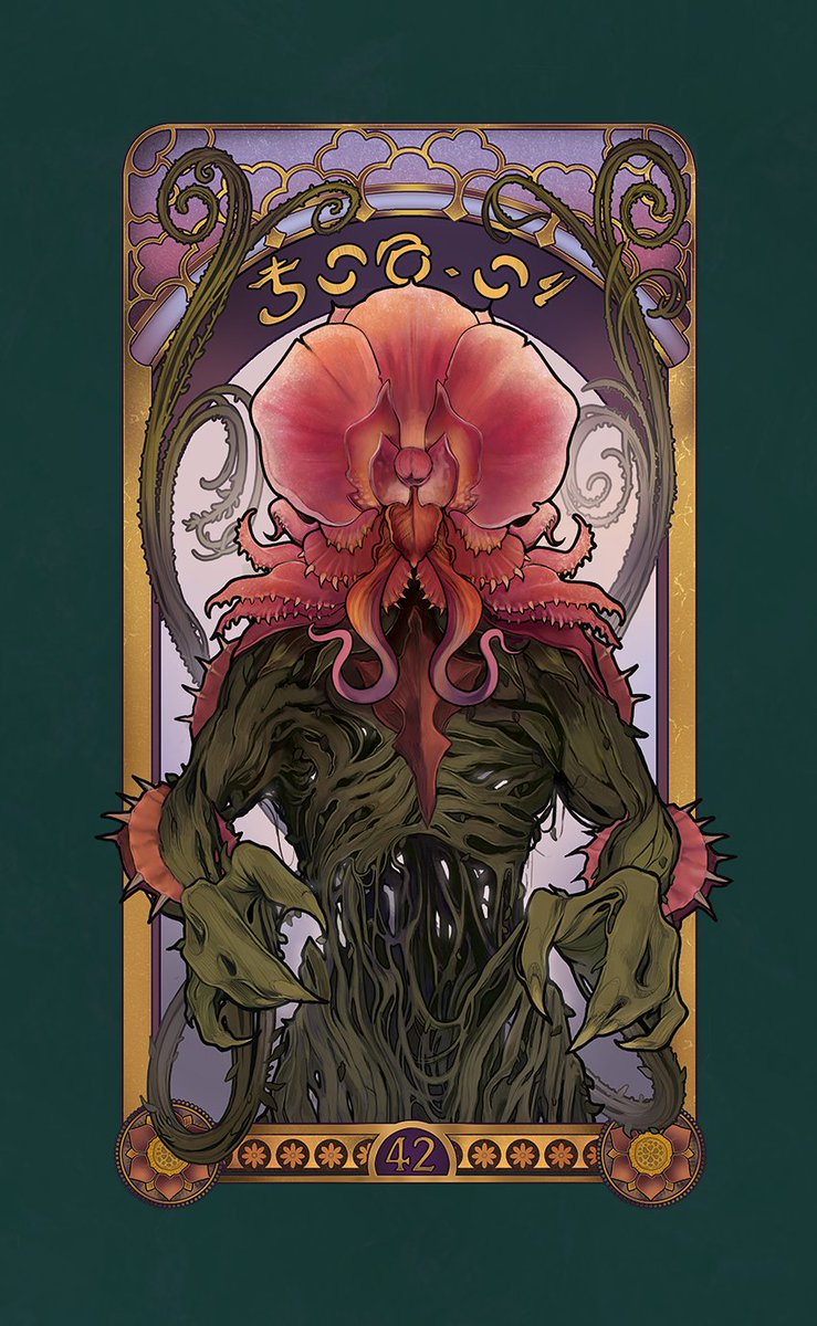 SonySantaMonica's tweet photo. We're thrilled to have worked with the incredibly talented artist Megan Lara who has created 51 unique illustrations inspired by Faye's journey through the Everywhen!

Here's a closer look at two cards which depict the conqueror Sekhmet and a beautifully vicious Bloodstalker ✨🌸 https://t.co/mH4bZbcnIp
