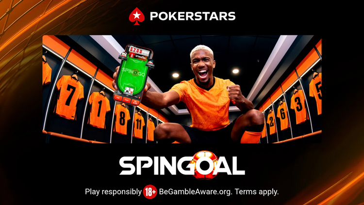 PokerStarsBlog's tweet photo. SpinGoal is back! Find out how you could win a share of $100,000 in this fun, football-focused Spin &amp; Go promotion.

👉https://t.co/iWuBRk18bk https://t.co/W1qyh19vCp