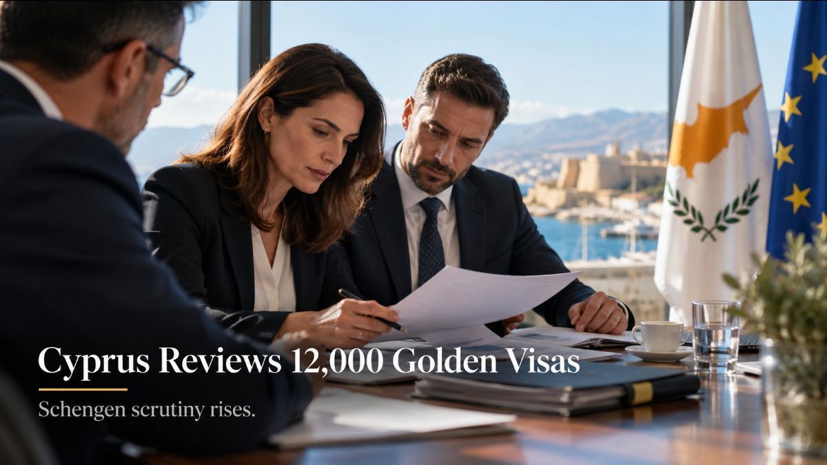 UglobalOfficial's tweet photo. The Cypriot government's review aims to identify permits that no longer meet the conditions and reassure EU partners that the country will not weaken Schengen security.

https://t.co/w1TQ1GCPr6

#goldenvisa #residency #cyprus #europe #visa #passport #immigration #schengen https://t.co/EzQz2kVsov