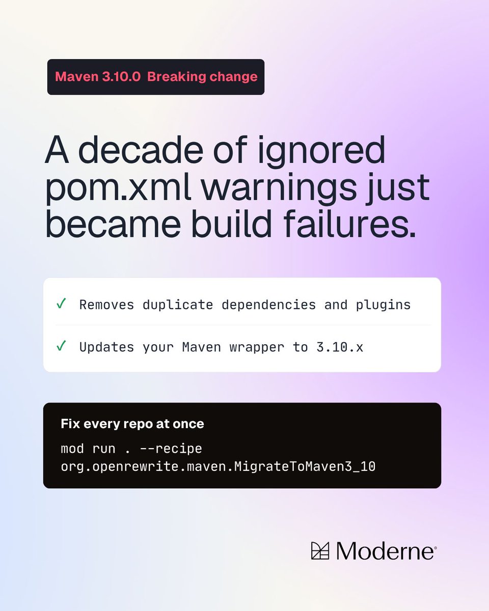 moderneinc tweet picture