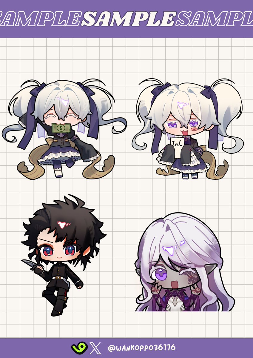 wankoppo36776's tweet photo. Hi Hello my chibi commission are finally open! 

For local purchase please contact me via DM and mention after DM! For International purchase, please order through my Vgen 

TOS and Samples can be seen below! ♥️

[♡ + ↻ are appreciated!!] https://t.co/q8nUBXHw7J