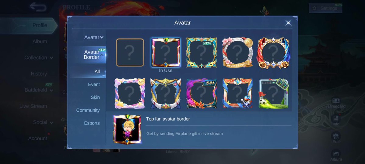 byycannn's tweet photo. Account End Game
Ex imo *218
World Collector
Airplane Border

Ling Neobeast
Fredrin Neobeast
Brody Neobeast
Gusion KoF
Haya 11.11
Yss Collector
Ling Collector
Floryn Collector
Julian Megumi

Detail? Check Ss

#zonauangㅤ 

Wts wtb acc mole akun ml mlbb https://t.co/ekktE5BWPC