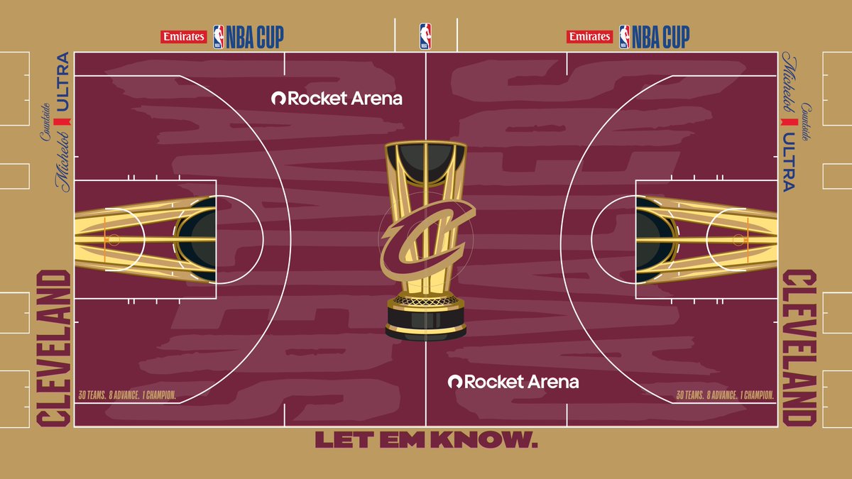 cavs's tweet photo. A new look for Cup Nights!

@KendaTire | #LetEmKnow https://t.co/Qc7kJHA6yg