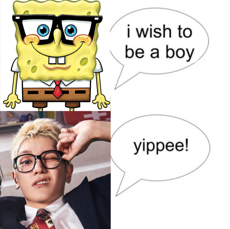 wyldunmyeongz's tweet photo. i <3 spongeyong https://t.co/dfeDvNbRSp