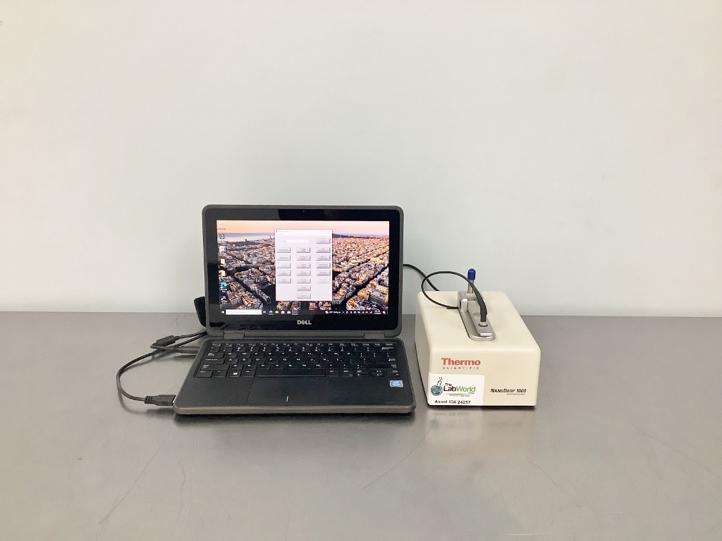 LabWorldGroup's tweet photo. Thermo NanoDrop 1000 UV-Vis Spectrophotometer https://t.co/b0fXAxQIiK https://t.co/5CZYZqdIQe
