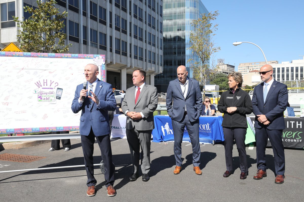 NJOHSP's tweet photo. Director Hauck joined @NJLaborDept Acting Commissioner Kevin Jarvis, @NJ_Veterans Commissioner Vincent Solomeno, @NJSP Acting Superintendent Jeanne Hengemuhle, and @NJDA Secretary Edward Wengryn for the New Jersey Employees Charitable Campaign Kickoff in Trenton last week.

United by a mission to serve, our State workforce is coming together across agencies to support charities that strengthen communities and create opportunities for New Jerseyans to thrive.