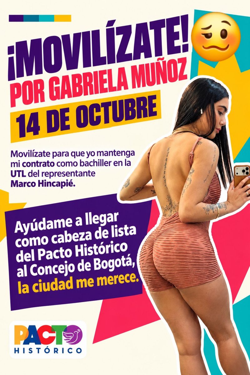 PROYECTOPECC's tweet photo. @elespectador Colombia se Pregunta:
¿El #Único que #Alcahuetea esta #Vagabundería es #fabioariascut?
🤔 👀 🇨🇴
"Un #ProgreSolidario con el #Desastre Colombiano, #Generado por #Berto y sus #Focas."
🫰
¿MARCHAR PARA #LEGALIZAR EL DESASTRE?
@gusgomez1701
@Melquisedec70
@zuletalleras
@ricarospina https://t.co/wucmrii0Az