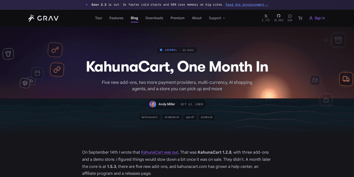 KahunaCart's tweet photo. A good summary of everything new and improved in KahunaCart in this blog post on https://t.co/a2sqewM34p:  https://t.co/q6OdyC4c5w https://t.co/31U8FChDMn