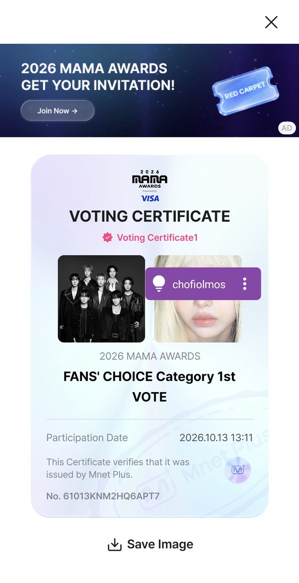 chofiolmos's tweet photo. Nuevo día!! Ya dejaron su voto en los Mama?? 👀💜
🖇️:https://t.co/4fU8w3JOnu…
VOTE FOR BTS FANS CHOICE MALE ON MAMA
VOTE FOR BTS FANS CHOICE MALE ON MAMA
VOTE FOR BTS FANS CHOICE MALE ON MAMA
#VoteForBTSonMAMA https://t.co/EzjomMRSe2