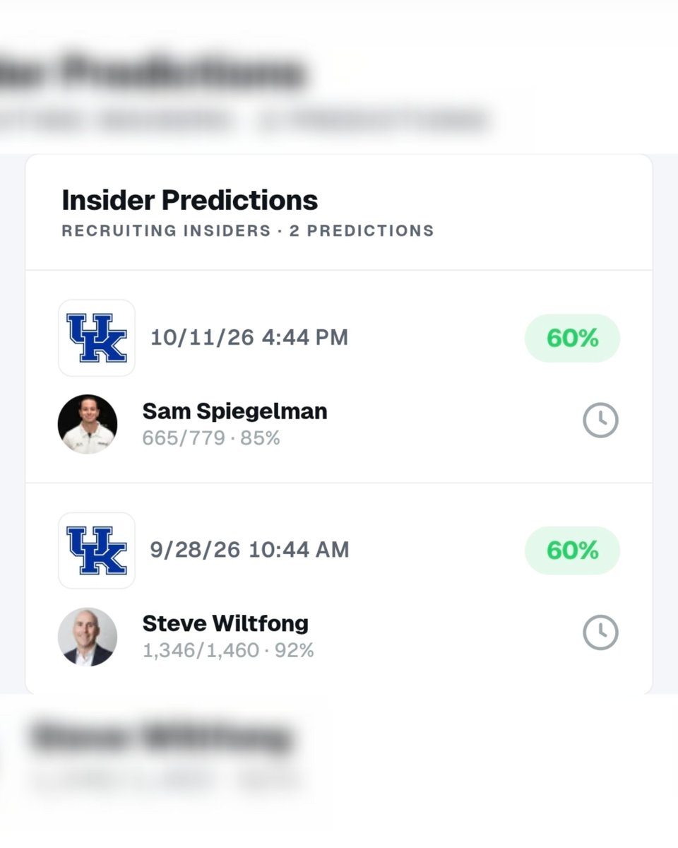 CBeasmoreSports's tweet photo. 🚨 Kentucky continues to gain momentum for 2028 5-star and in-state DL Kellan Hall! 😼

The Louisville native canceled his Ohio State visit and returned to Lexington for the second time this season after previously attending the Alabama game.

Even after Kentucky’s upset win over LSU, Hall was caught on video yelling “GO CATS!” as fans stormed the field! 😼🔥

Now, Sam Spiegelman of On3 has flipped his prediction from Oklahoma to Kentucky, while Josh Edwards of 247Sports’ CatsPause has also predicted the Wildcats to land Hall.

The No. 2 overall recruit in the 2028 class hasn’t committed yet, but the momentum is certainly building for the Wildcats! #BBN
