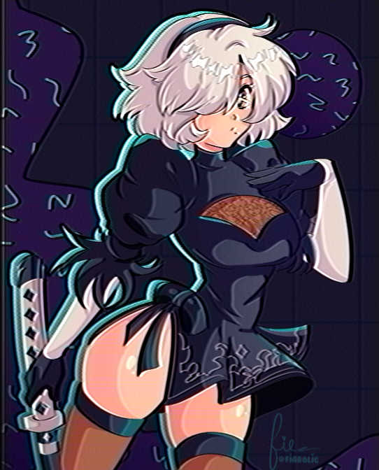 Fiabolic's tweet photo. hi #portfolioday, I draw retro anime girlies https://t.co/HT5pCgoQRg