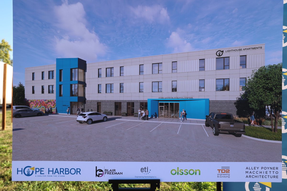 DevelopNebraska's tweet photo. .@HopeHarborgi broke ground for Lighthouse Apartments in Grand Island! The project is bringing more affordable housing through units rented both at and below market rate. DED awarded federal funding through the HOME-American Rescue Plan Act program to assist with the project. https://t.co/P1tGcIayhH