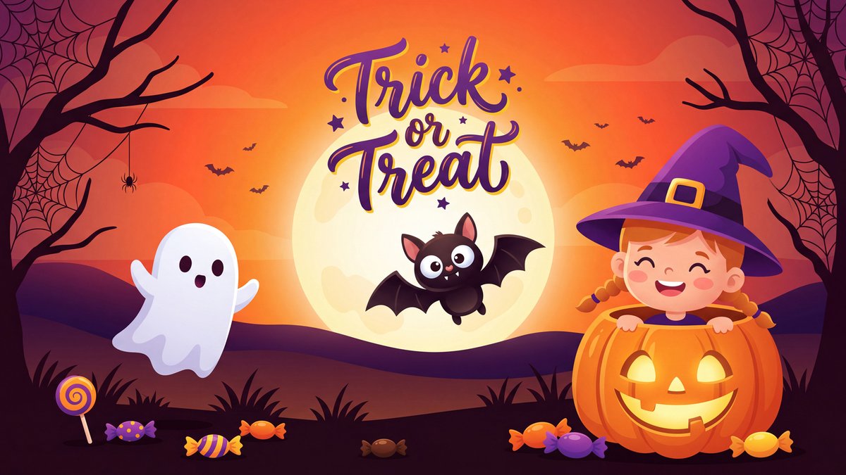vectorartwork's tweet photo. 🎃 Trick or Treat! 👻🦇 Get into the Halloween spirit with spooky-cute vibes, a friendly ghost, a flying bat, and a magical pumpkin! 🧡
✨ Celebrate the sweetest night of fright with Vector Artwork US LLC! #Halloween #VectorArt https://t.co/hGHpBT5BR8