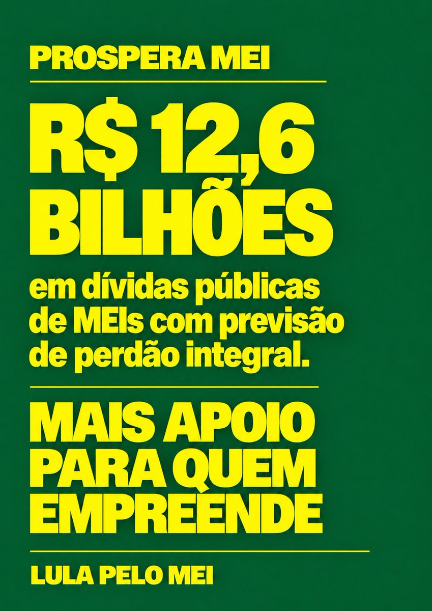 fandomscomlula's tweet photo. O MAIOR PROJETO DE DEUS TEM NOME E SOBRENOME! 

Galera, vamos divulgar e fazer um barulho bonito sobre as medidas que o @LulaOficial fez para auxiliar os MEIs? É hora de divulgar e fazer barulho, contamos com vocês!

Usem as tags: 
#LulaPeloMei 
Fandoms Pela Virada

E BOTA PRA TORAR.
