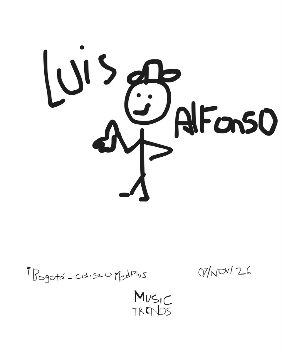 musictrendscol's tweet photo. Hola amigos :p, no abrió el programa entonces Paint salvó la patria 🤪

LUIS ALFONSO 🤠 | 07 de noviembre en el @coliseomedplus 📍

Entradas en @taquillalive 🎫

@CMNEvents https://t.co/mTzTaMERcA