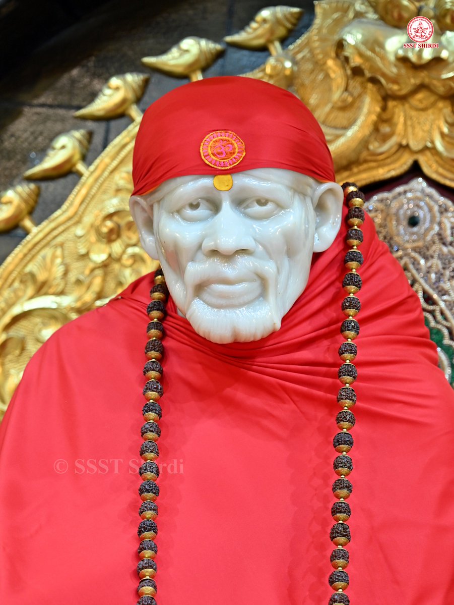 SSSTShirdi's tweet photo. *!! ॐ साई राम !!*
*श्री साईबाबा संस्थान विश्वस्त व्यवस्था,शिर्डी*
*!! ॐ Sai Ram !!*
*Shri Saibaba Sansthan Trust, Shirdi*
≈≈≈≈≈≈≈≈≈≈≈≈≈≈≈≈≈ 
*आरती :- शेजारती*
*मंगळवार १३ ऑक्टोबर २०२६  Aarti :-Shejarti*
*Tuesday 13 October 2026* https://t.co/5tEbAmAw3W