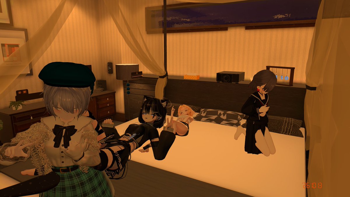 0138ichi's tweet photo. 今日はいろんなワールドに行きました！心が癒された...たまにはこういうチルdayもいいですね〜
もっといろんなワールド知りたい✨
#VRchat https://t.co/fgxVBm64Sk