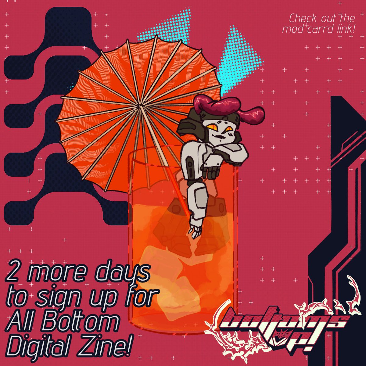 BottomsUpMega's tweet photo. 2 more days until sign-ups close!🌟 

And a very special thanks to @Koshmareq for providing these little art pieces for our posts💟 tomorrow will be the last day! https://t.co/SZM1KkK6Dc