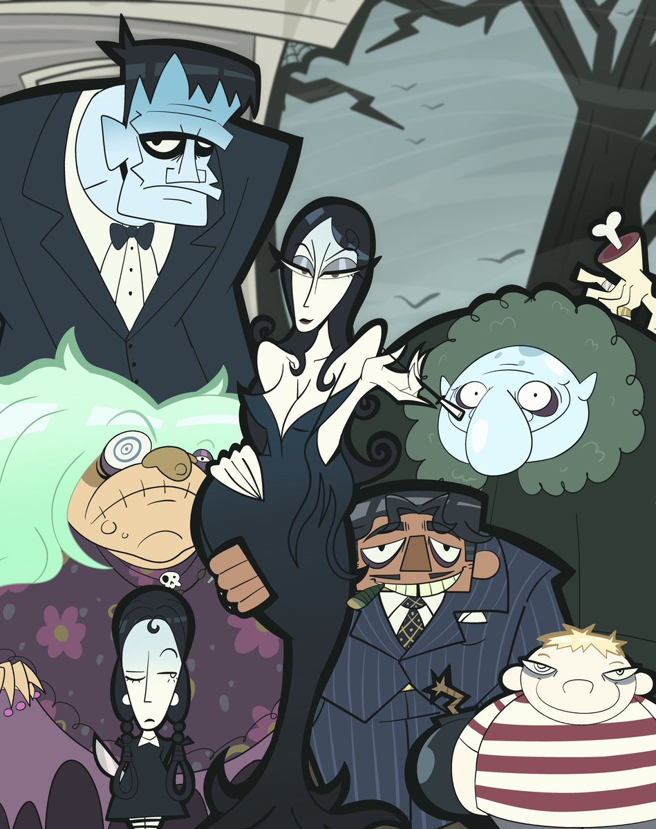 Tubularparu's tweet photo. The Addams Family👻🎃💀 https://t.co/85f3oSegdh