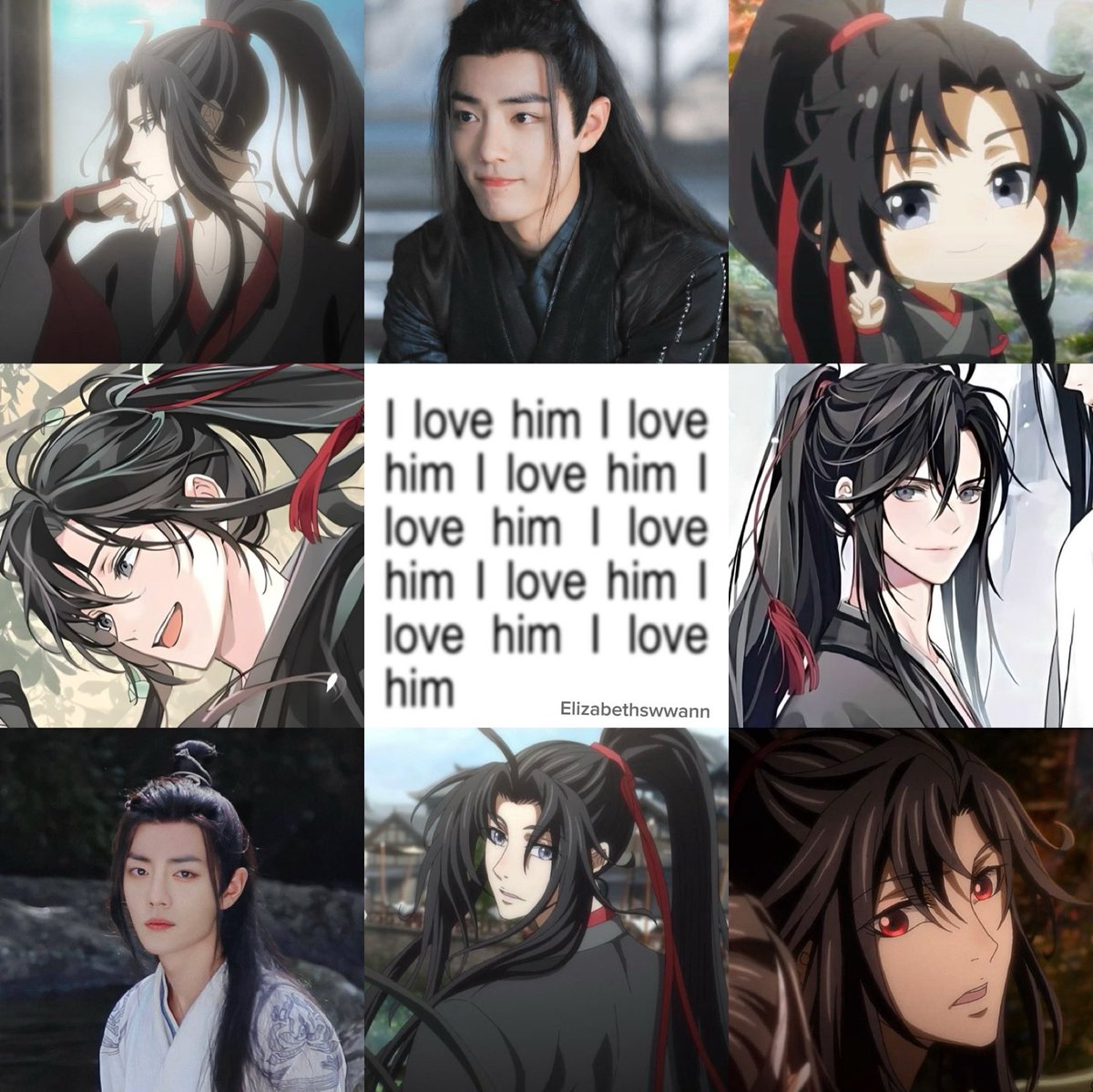Elizabethswwann's tweet photo. xiantober is my excuse to remind everyone that wei wuxian is the love of my life ♥️ https://t.co/YwMt3kHFwp