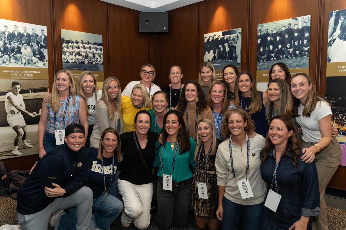 NDWomensLax's tweet photo. Spent the weekend with our favorite people 💚

To our alumni, thank you for making our 30 year celebration so special! https://t.co/o6fjazeT2P