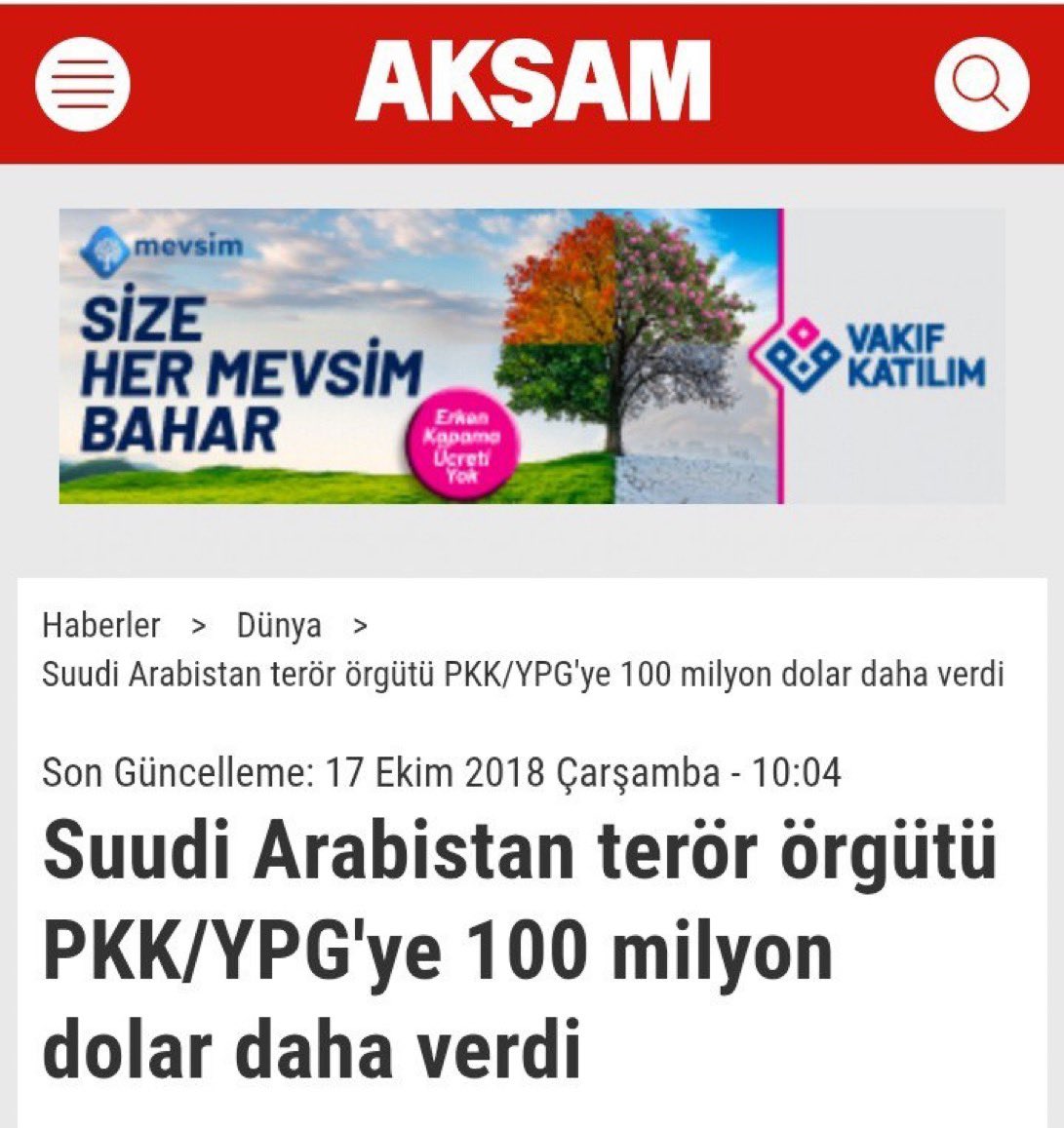 fatiheryilmaz0's tweet photo. Suudlar kime yardım ettilerse onlar da Suudlara yardım etsin.

Türkleri ilgilendiren bir konu yok. https://t.co/T17bKcu1Rj