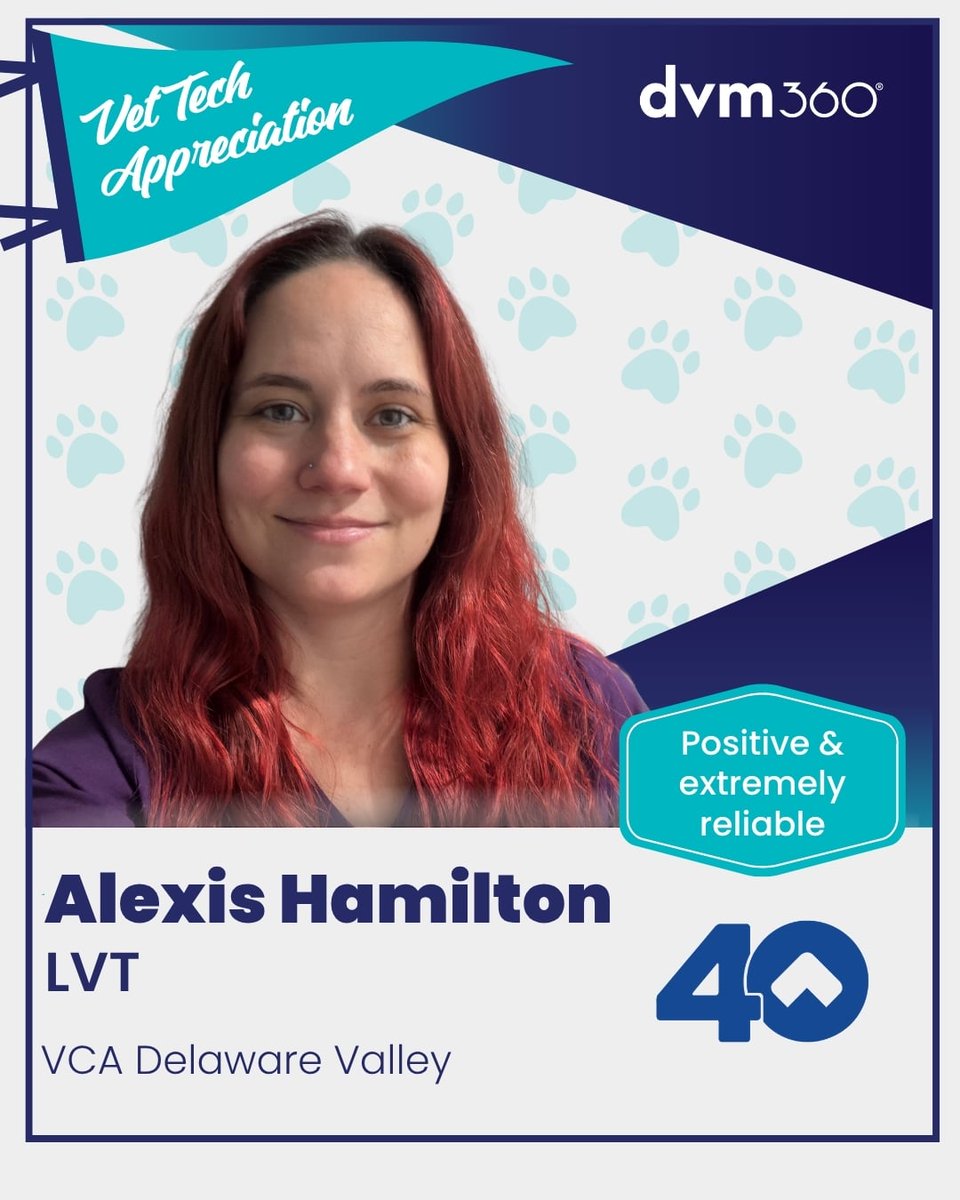 dvm360's tweet photo. Meet 4 of the VCA technicians we’re celebrating! Visit our other socials to see everyone. 🐾

What does a great technician bring to your team? Like and comment for a chance to win a digital stethoscope, gifted by VCA.

https://t.co/OGbKyIrARV 🔗
Sponsored by VCA Animal Hospitals. https://t.co/yMyj0DFqMz