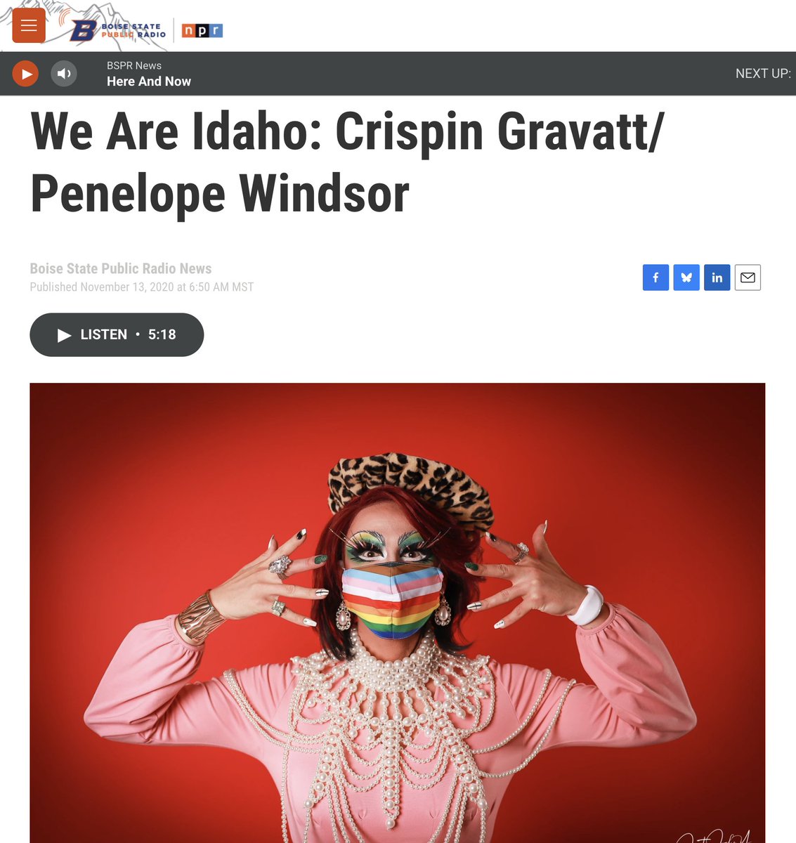 realDaveReilly's tweet photo. DEAR LORD!

I thought I knew how BAD the @Achilles4Idaho campaign was, but I just got new information and it's even WORSE than previously imagined!

Todd's Communications director is a LITERAL DRAG QUEEN named Crispin Gravatt aka. "Penelope Windsor." https://t.co/GQn90vzBgV
