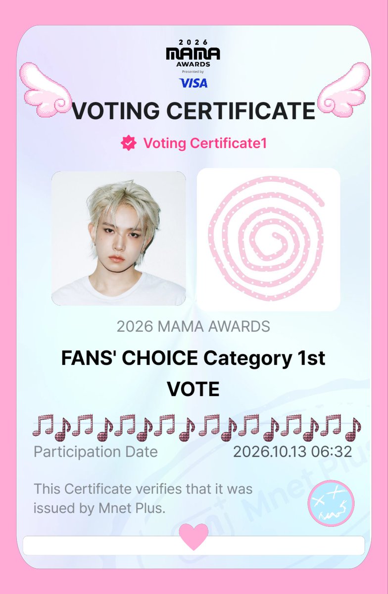 evaandback's tweet photo. rt &amp; like appreciated (⁠ ⁠◜⁠‿⁠◝⁠ ⁠)⁠♡

⋆ MAMA 2026 Voting Certificate Frame for EVERS!! <3

png📁 https://t.co/cpnqUvEZCG

feel free to use it^^ if u needs help to use it lmk!!

for #EVAN on #2026MAMAVOTE https://t.co/nG7vY4E5lC