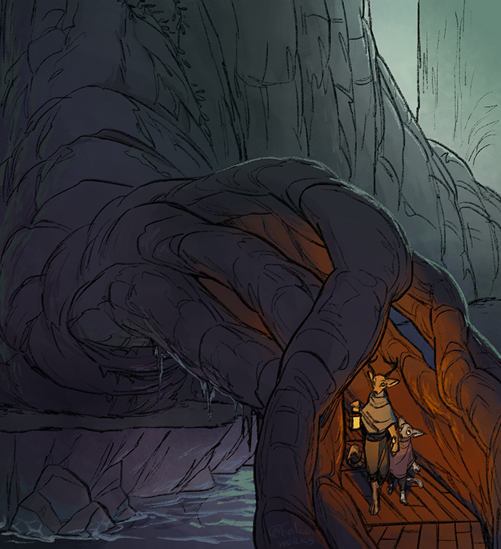 Falco_works's tweet photo. Day 17 -- Roots

In the somewhat treacherous footing of the forest floor toward the center of the deep woods, the trees themselves at times provided useful roadways. https://t.co/VRnWQuZwiY