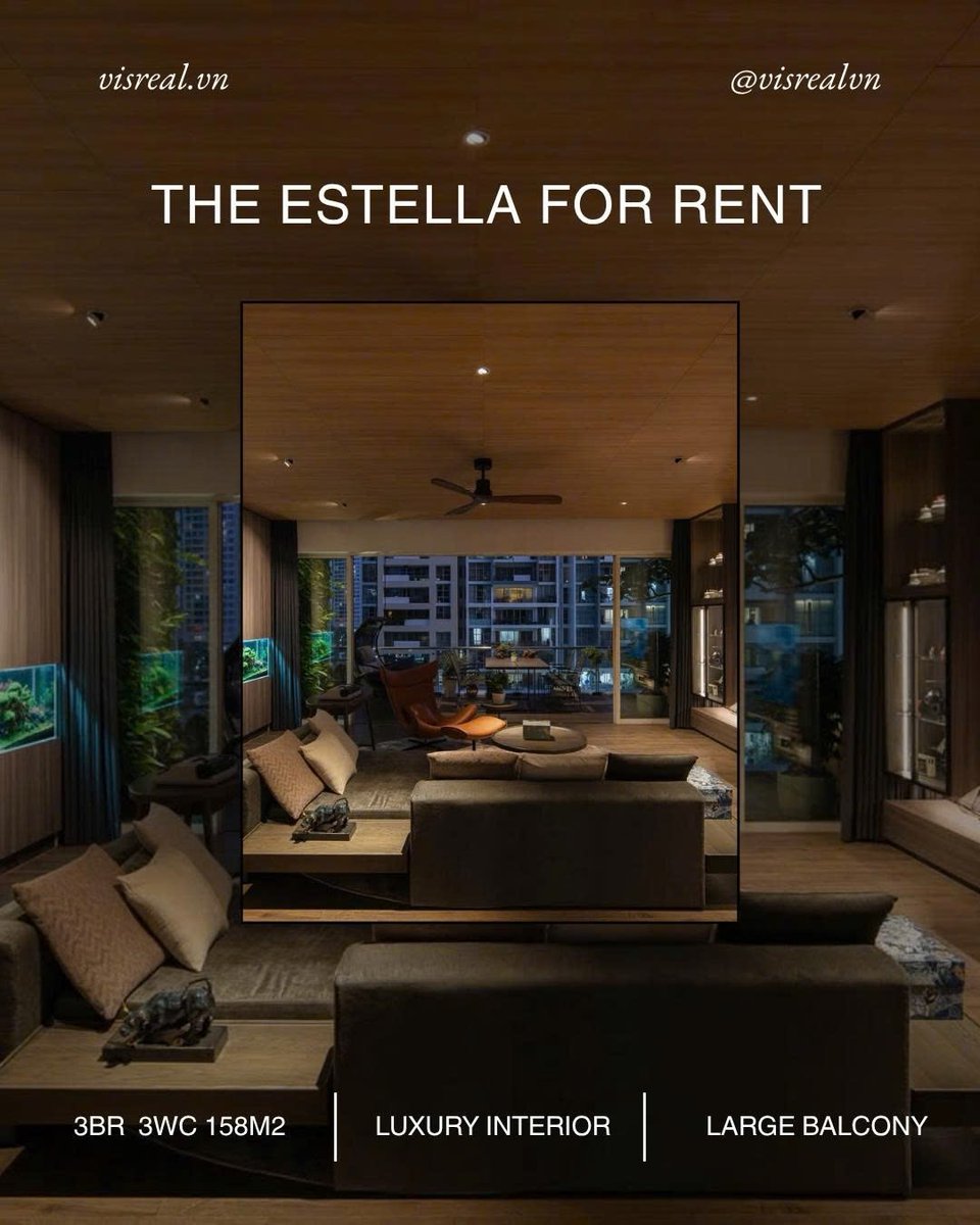 EFRIS22's tweet photo. Some places impress you. Others make you want to stay forever. This exceptional 3-bedroom residence at The Estella offers more than generous space - it offers a lifestyle of comfort, privacy, and timeless elegance. 🏡 3BR 3WC | 158m2 | Luxury https://t.co/rp30I3IWWD