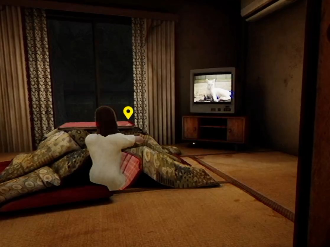 SweetPsycho189's tweet photo. Well... the woman from Child Protective Services said we have a normal family! (Thank goodness she didn't see the posters I specifically took down, hehehe...)
Now I can go back to drawing in peace.
(In the background is a shot from the game "The Kidnap" by Chilla's Art.) https://t.co/ZC72MkXsyj